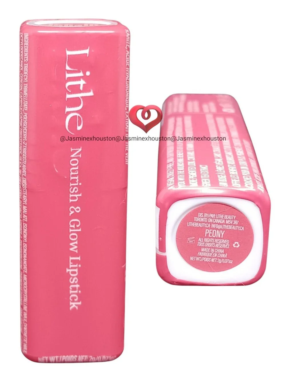 🎉2•$13/3•$18🎉 LITHE BEAUTY Nourish & Glow Lipstick in Peony